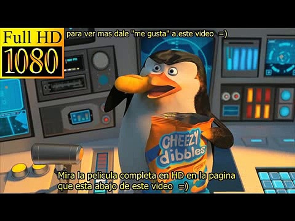 los pinguinos de madagascar pelicula completa