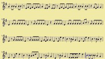 [ Alto Sax ] Glad You Came - The Wanted - www.downloadsheetmusic.com.br