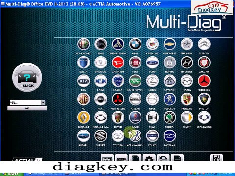 How to setup 2013-II Multi-Di@g Access J2534 Pass-Thru OBD2 Device