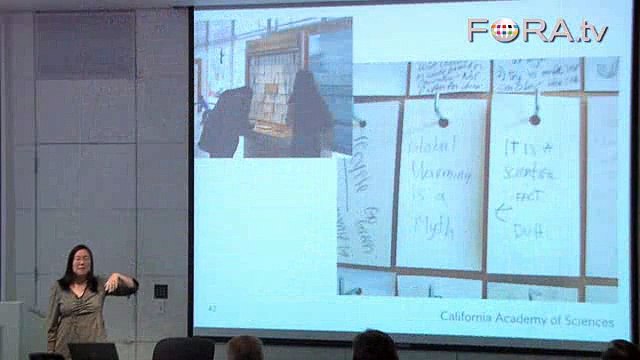 A Climate Change Exhibit Inspired by Social Networking