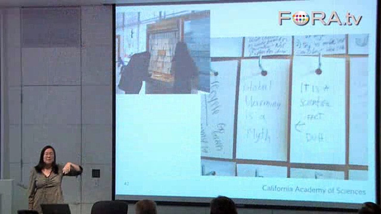 A Climate Change Exhibit Inspired by Social Networking