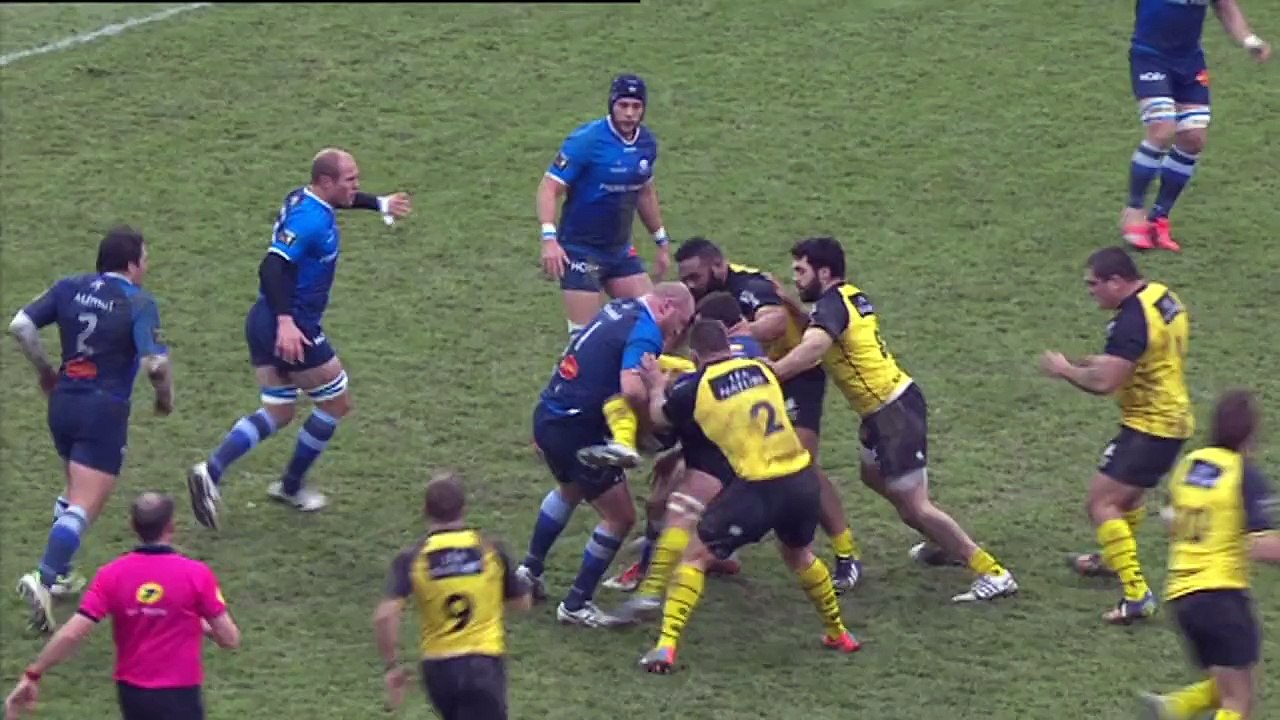 TOP14 - Castres-La Rochelle: Essai Romana Graham (LAR) - J15 - Saison 2014/2015