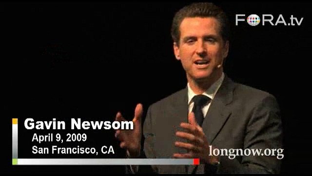 SF Mayor Gavin Newsom Advocates Innovative Electric Cars