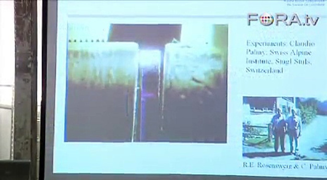 Peter Egolf Demonstrates the Curie Wheel