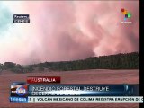 Australia: incendio forestal en Adelaide destruye decenas de casas