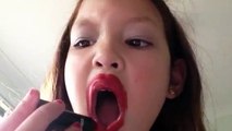 Miranda sings makeup tutorial