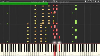 How to play Prince Kiss   Piano tutotial  100% speed