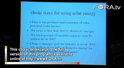 Zhao Zhongxian Reveals China's Solar Strategies