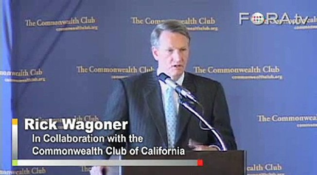 General Motors CEO Rick Wagoner on Global Energy