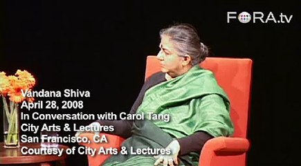 Vandana Shiva on Navdanya: Seed Bank Movement