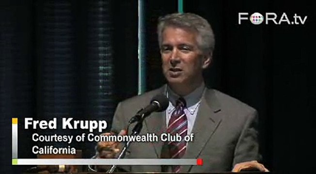 Fred Krupp on Green Entrepreneurial Innovation