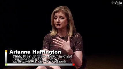 Arianna Huffington's Advice: Lean Back to Lean In Better