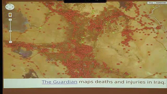 Google Fusion Tables: How The Guardian Mapped WikiLeaks