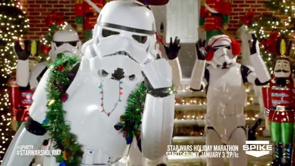 SPIKE TV STAR WARS HOLIDAY COMMERCIAL