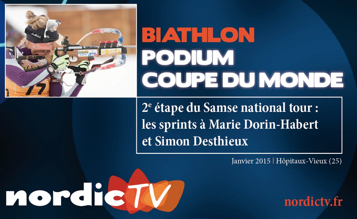 Podium coupe du monde à La Seigne