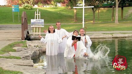 Drowning Baptism Prank