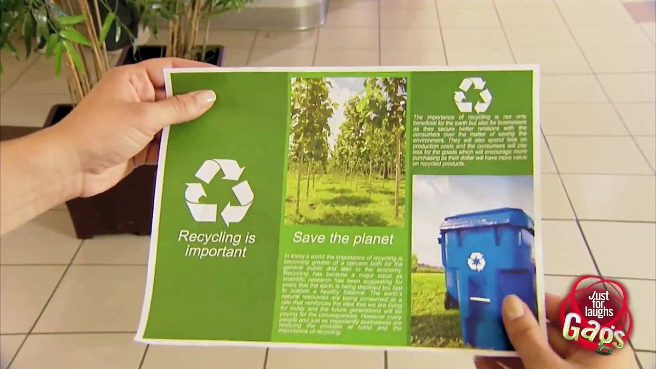 Environmentally Friendly Beaver Prank