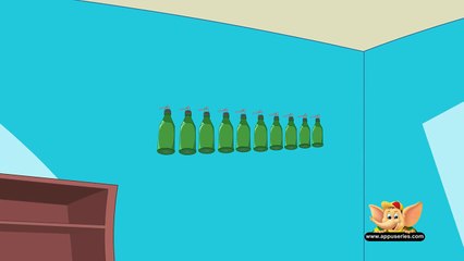 Ten Green Bottles Nursery Rhyme HD