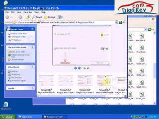 Renault CAN Clip V130 SETUP AND REGISTRATION