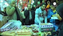 جشن و شادی مردم مصر در سالروز تولد پیامبر اسلام