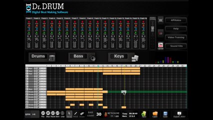 Dr.Drum Beat Making Software Tutorial Review HD