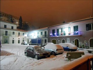 Teora (AV) nevicata del 30-12-2014.