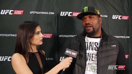 UFC 182: Rampage Jackson Backstage Interview