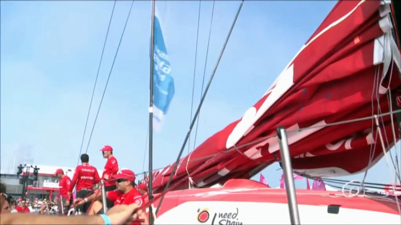 Vela - Volvo Ocean Race: Abu Dhabi, entre los líderes camino de China