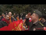 Galatasaraylı taraftarlardan protesto! Anıtkabir'de Mustafa Kemal'in Askerleriyiz sloganları