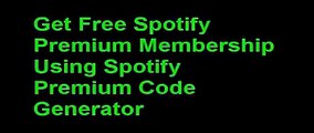 Spotify Premium Code Generator - Spotify Premium Free Code