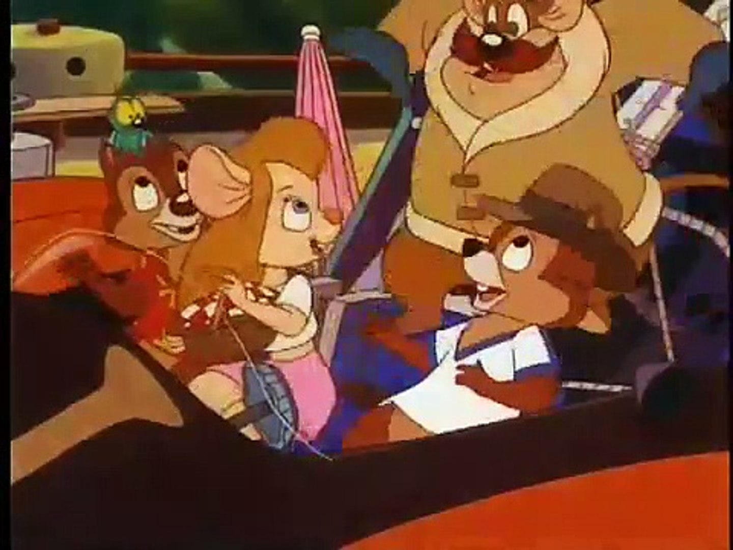 Chip N Dale Rescue Rangers Gadget Goes Hawaiian Beast Kingdom Dynamic