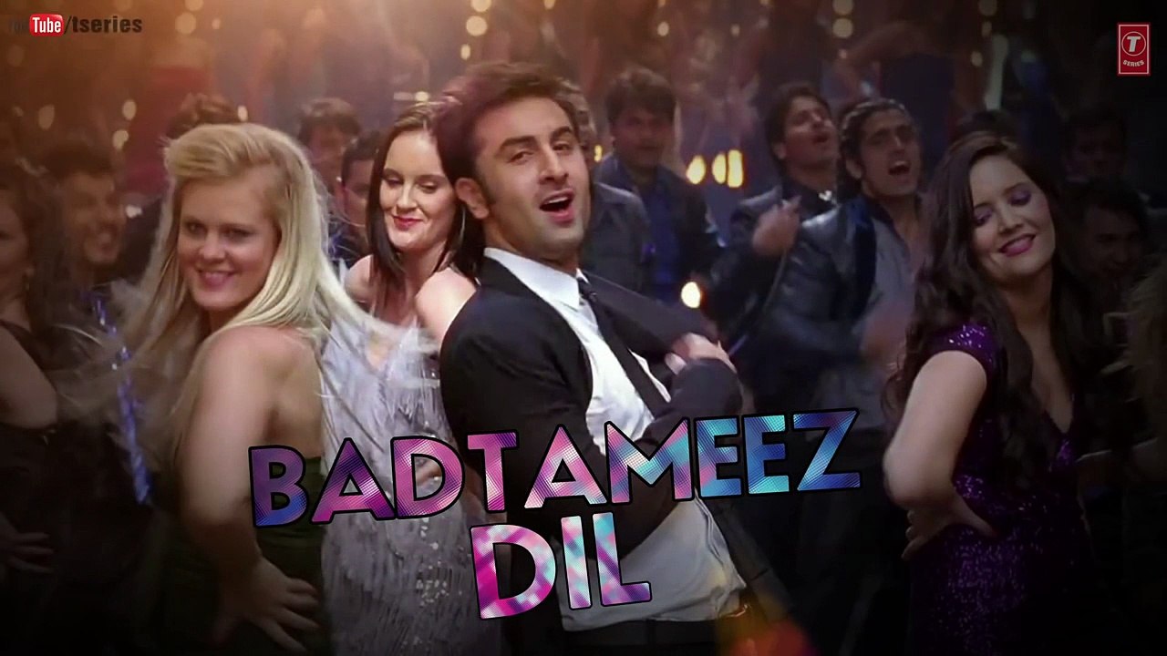 Badtameez Dil Full Song With Lyrics Yeh Jawaani Hai Deewani _ Ranbir Kapoor_ Dee