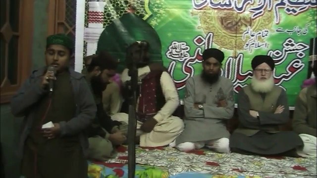 2- Naat by Molana Muhammad Ali Shujaat in Ghosia Masjid Sukkur , 1st Program by Tanzeem ul Irshad @ Meelad e Mustada 1436, 2015