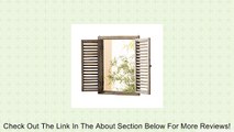 Shuttered Mirror with Frame - Rustic Mirror with Wooden Frame and Shutter Design Product SKU: HD223944 Review