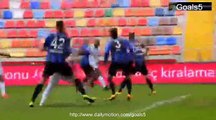 E Scarione Penalty Goal Kayseri Erciyesspor vs Kasimpasa 1 - 1 SK Super Lig 4-1-2015