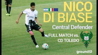 NICO DI BIASE - FULL MATCH vs CD TOLEDO - 2014 - 1/2