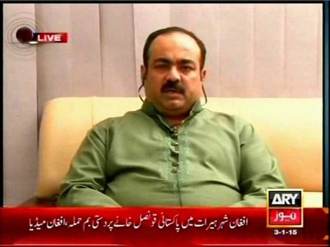 ARY Power Play Arshad Sharif with MQM Khawaja Izhar Ul Hassan (03 JAN 2015)