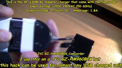 Increase Camcorder Power Supply Time