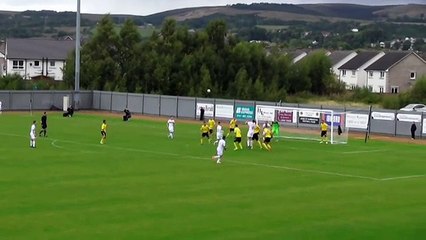 Hitman Kane scores with fantastic leaping header