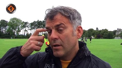 Dundee United - Darren Jackson pre match v Celtic - 16.08.2014