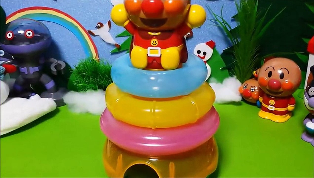 Anpanman Toys❤アンパンマン アニメ＆おもちゃ コロコロつみわ♪