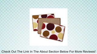 Ritz Printed Polka Dot Microfiber Sponge, 3-Pack Review