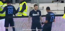 Mauro Icardi amazing Goal Juventus 1 - 1 Inter Milan Serie A 6-1-2015