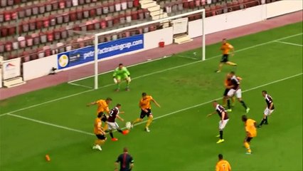 First half blitz sees Jambos progress in Petrofac Training Cup