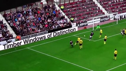 Five star Hearts thrash Livi