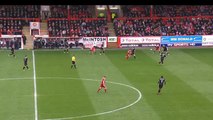 Football fan's header almost ends in disaster!