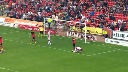 Four goals and two reds as Hamilton hit top spot