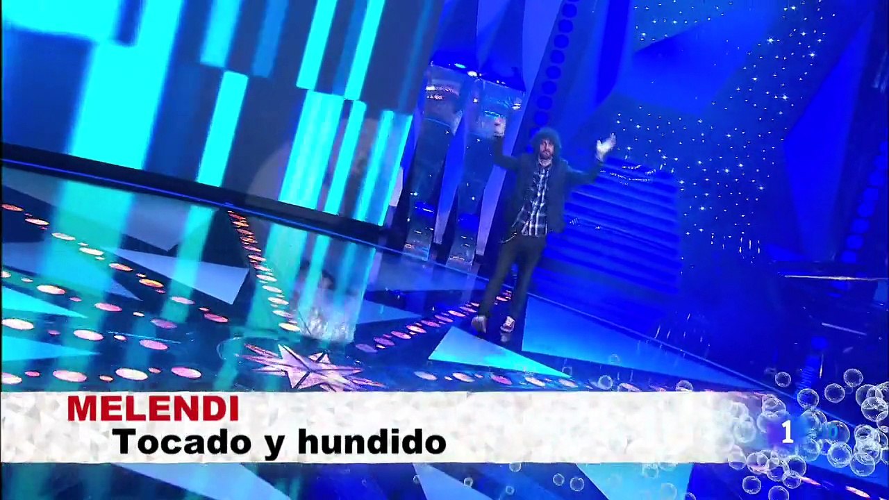Melendi - Tocado & Hundido - Feliz 2015 (31 - 12 - 2014) La 1 HD