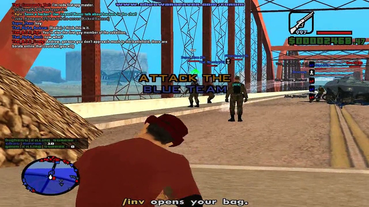 That War Server DM Samp