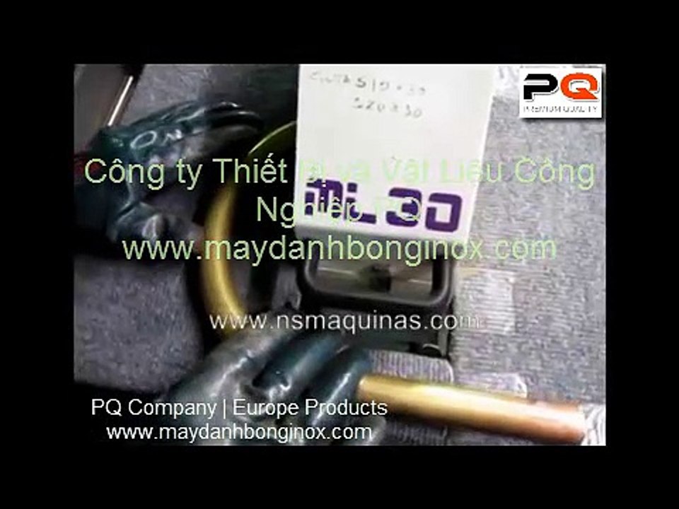Máy đánh bóng ống cong inox, ống inox công nghiệp www.maydanhbonginox.com